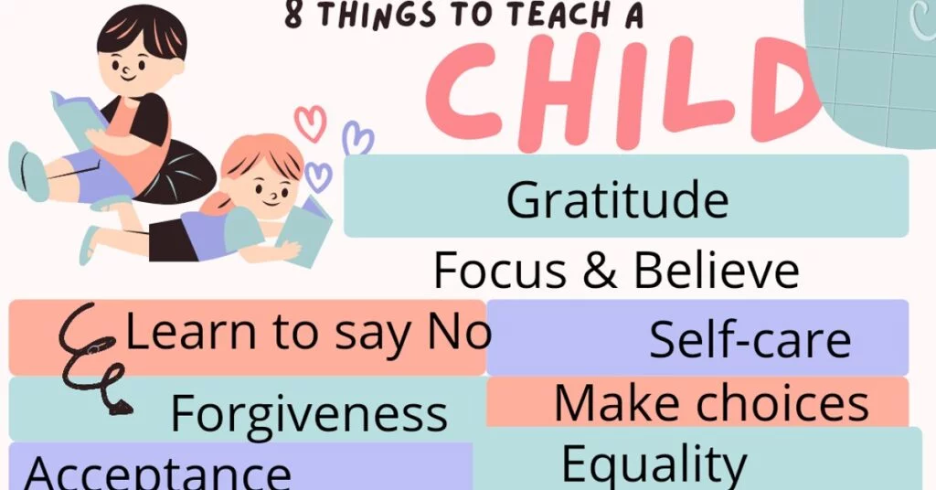 valuable attributes to teach your child